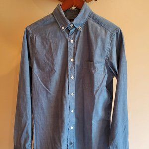 Taylor Stitch Merino Jack Civic Shirt Size 38